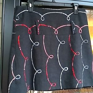 Columbian Designer wool skirt, Sz M/L, NWOT